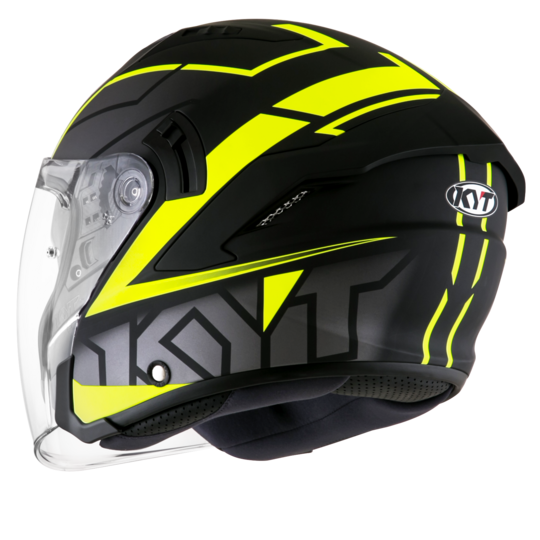 KYT NF-J - Motion matt yellow  "XS" a "M"